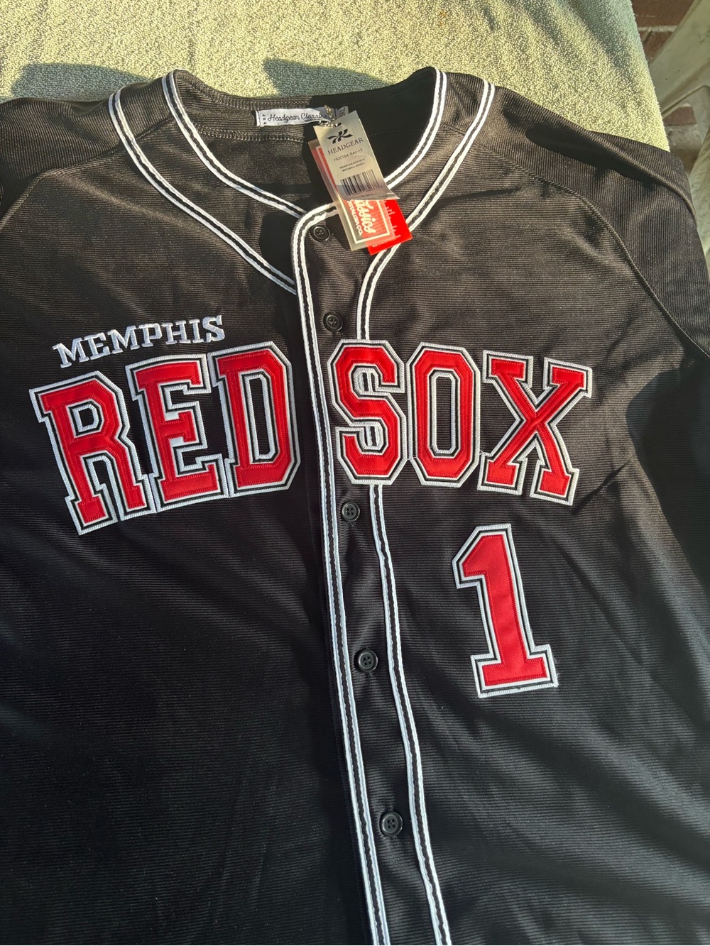 Headgear Classics Memphis Red Sox Negro League Jersey 3XL NWT
